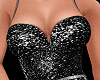 black dress fringes - F