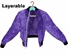 Layer PurFloral Jacket