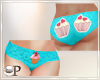 Blue cupcake Panties