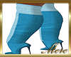 Twiggy Blue Lace Boots