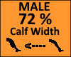 Calf Scaler 72% Male