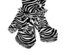 Zebra boots