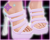 Ringed Heels Lilac