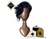 HAIR 4ME10 PRTY JT BLACK
