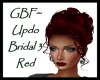 GB F~ Bridal Updo 3 Red