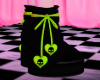 S! Skull Shoes - Toxic