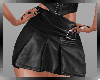 Di* Leather Black Skirt