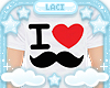 Kids Mustache Top