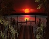 Summer Sunset on Lake