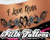 [FC]I Love Kevin Tattoo