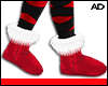AD Santa Red Boots