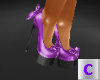 Purple Diva Heels