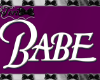 BABE Purple Tracksuit