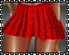 Glitter Red Skirt
