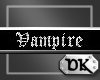 DK- Vampire Sticker