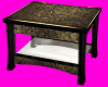 Golden Club End Table