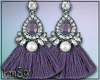 !H! Purple Earrings