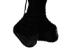 Black Coquette Boots