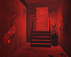 Neon Stairs red