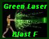 green laser blast f
