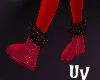 Red Boots Fur