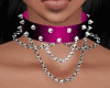 Spiked Chokers Cyclamen