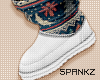 !!S Xmas Boots White