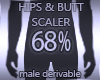 Hips & Butt Scaler 68%