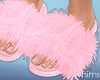 Cozy Fur Slippers Pink