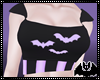 Pastel Bat Crop Top