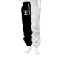 PB PANTS BlackWhite
