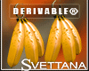 [Sx]Drv Banana Earrings