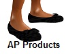 Kids Velvet Flats