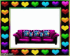 pink Stitch SofaLounge