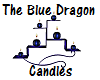 The Blue Dragon Candles