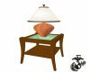 End Table and Lamp