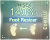 E~ Foot Scaler 140%