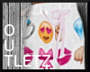 XXL Pink Emoji Joggers