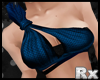 [Rx] Dark Wrap top BLUE