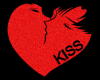 Hearts kissing III