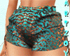 Blue Boho Short