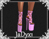 Lace Boot - Pink