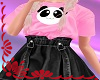 Kids Dress Pink Panda