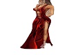 Red Leather Gown