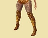MF Gold Costume Boots