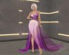 Afrodite Purple Gown