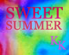 (KK)SWEET SUMMER  PLAID