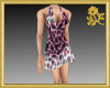 Pink Leopard Dance Dress