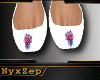 ! ROSE & WHITE FLATS