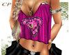 *cp*Sexy Heart Top Pink